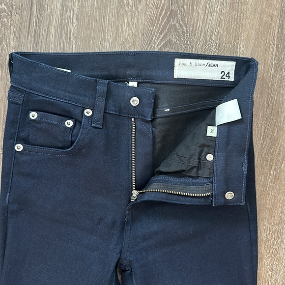 Rag & Bone cropped dark jean with zipper ankle - Picture 3 of 3